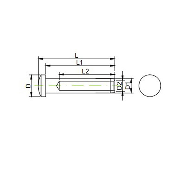 Stainless Steel Dome Head Terminal