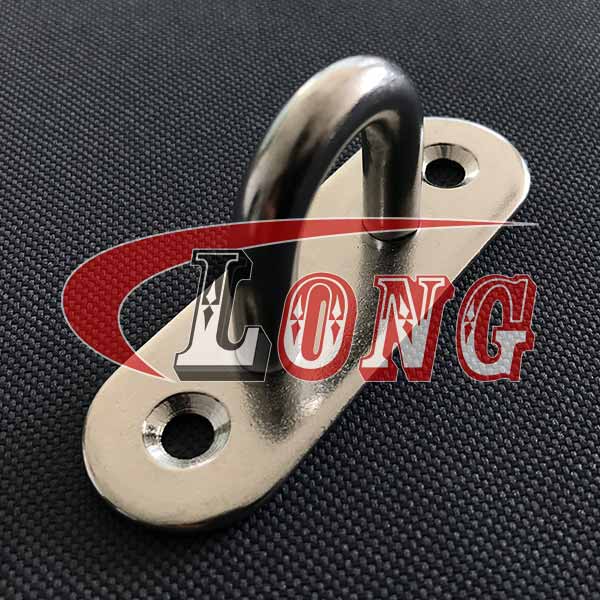 Stainless Steel Oblong Pad Eye, Oblong Eye Plate for Eye Plate, Eye Straps, Angles