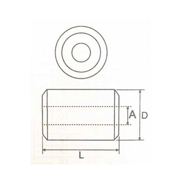 Wire Rope Stop Copper Round Ferrule-LG RIGGING®