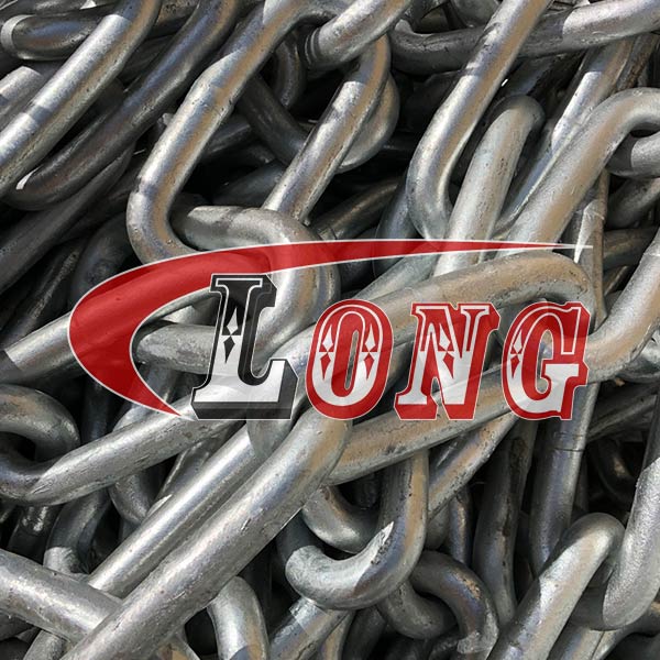 Grade 80 Fishing Link Chain Hot Dip Galvanized