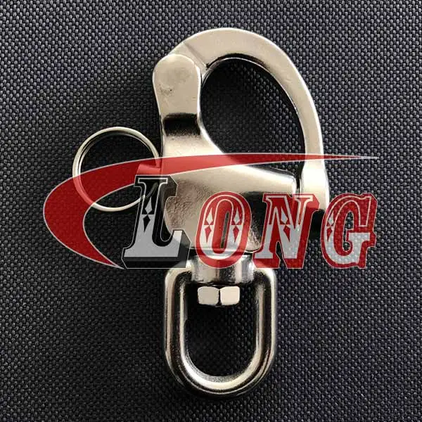 Stainless Steel Eye Swivel Snap Shackle for Sailboat for Trawling Gear