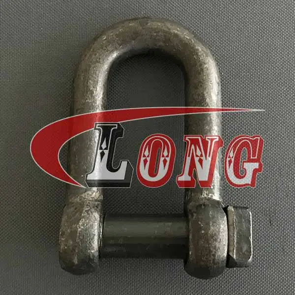 Trawling Dee Shackle Chain Shackle Square Head Pin Self-colored