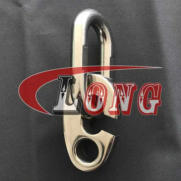 stainless steel recessed link use with boss g hook for trawling lg rigging