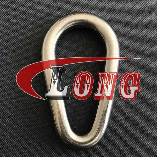 Welded Link Pear Shape Stainless Steel LG RIGGING®