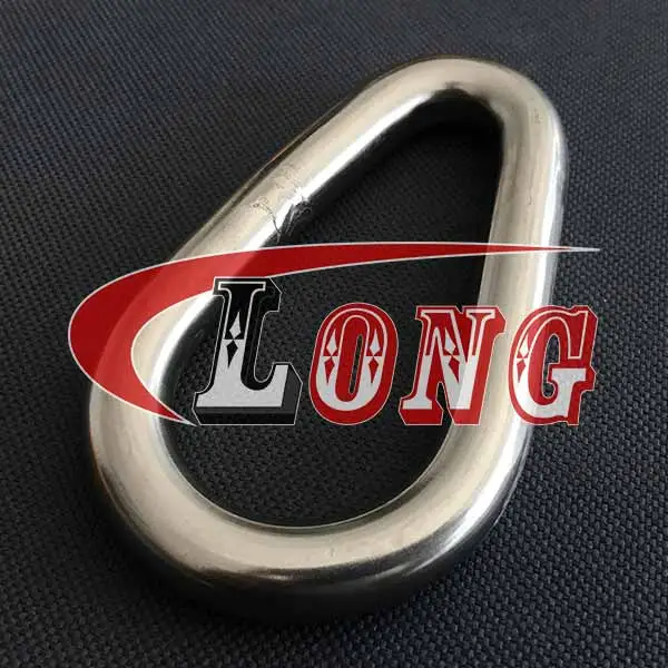 Pear Rings Stainless Steel LG RIGGING®