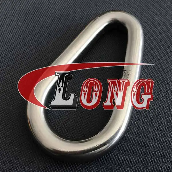 Pear Rings Stainless Steel pear shaped masterl link LG RIGGING®