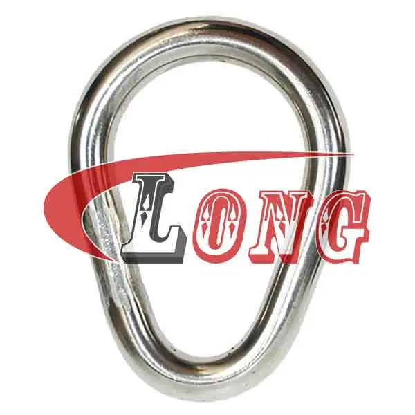 Pear Rings Stainless Steel LG RIGGING®