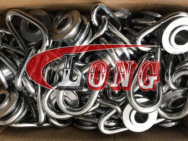 Stainless Steel Wire Toggles cadena yoyo for fish trawl foot-rope LG RIGGING®