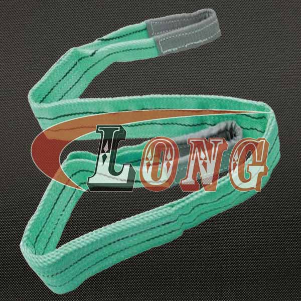 Flat Polyester Webbing Slings Eye & Eye 2 Ton LG RIGGING®