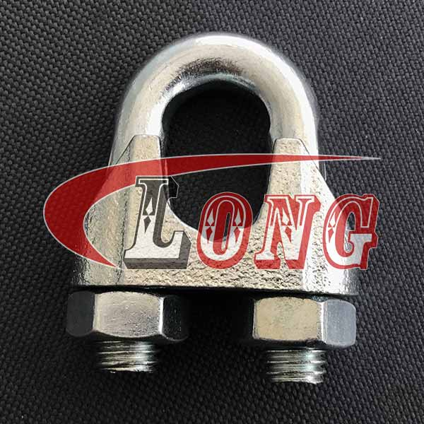 Wire Rope Clips DIN741 Galvanized Malleable for Trawl LG RIGGING®