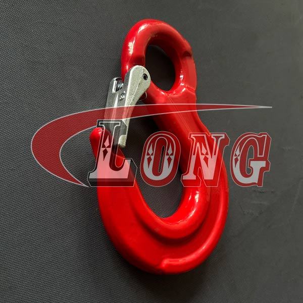 LGRIG® G80 Eye Sling Hook with Safety Latch GH Type