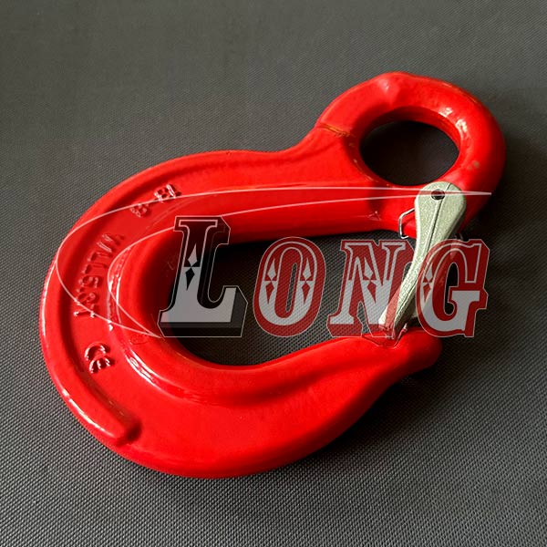 LGRIG® G80 Eye Sling Hook with Safety Latch GH Type