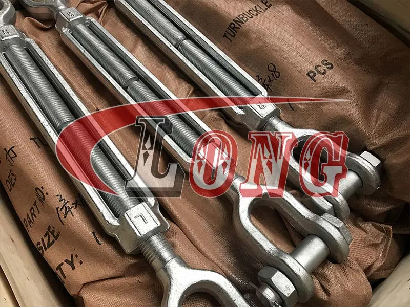 Jaw&Jaw Turnbuckle Galvanized HG-228 US Type LG RIGGING®
