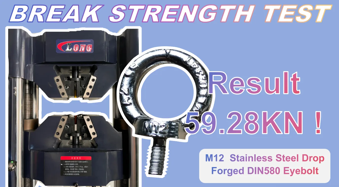 Stainless Steel Drop Forged Eyebolt