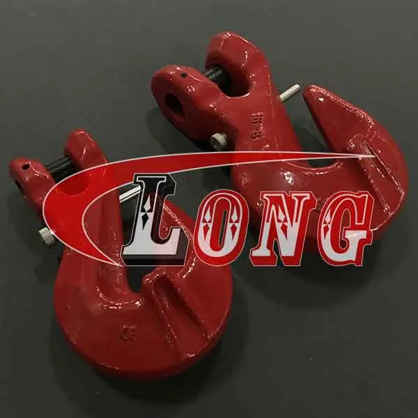 LGRIG® Grade 80 Clevis Shortening Grab Hook with Safety Pin