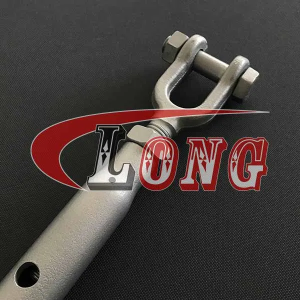 LGRIG® DIN 1478 Turnbuckle Jaw-Eye Galvanized