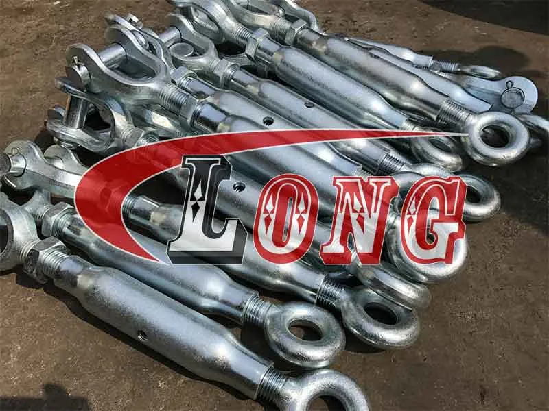 LGRIG® DIN 1478 Turnbuckle Jaw-Eye Galvanized
