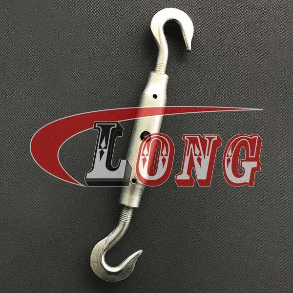 LGRIG® DIN 1478 Turnbuckle Hook-Hook Galvanized