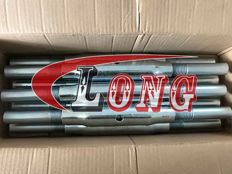 LGRIG® DIN 1478 Turnbuckle With Stub Ends Galvanized