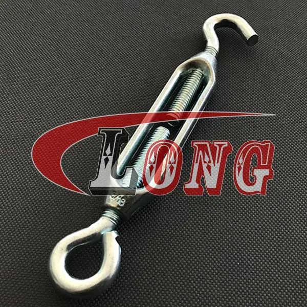 LGRIG® Hook and Eye Turnbuckle Die Cast Zinc Plated