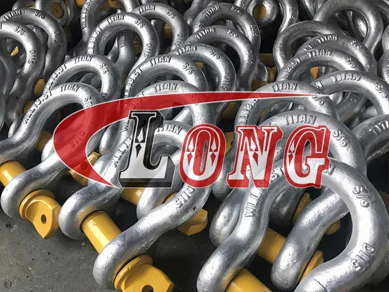 LGRIG® Grade S Bow Shackle Screw Pin AS2741