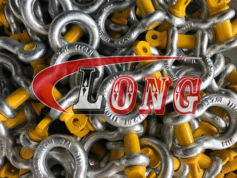 LGRIG® Grade S Bow Shackle Screw Pin AS2741