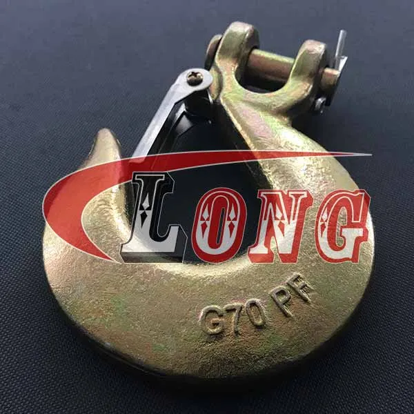 LGRIG® Clevis Slip Hook with Latch Grade 70 Alloy Steel