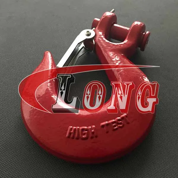 LGRIG® Clevis Slip Hook with Latch Grade 43 High Test