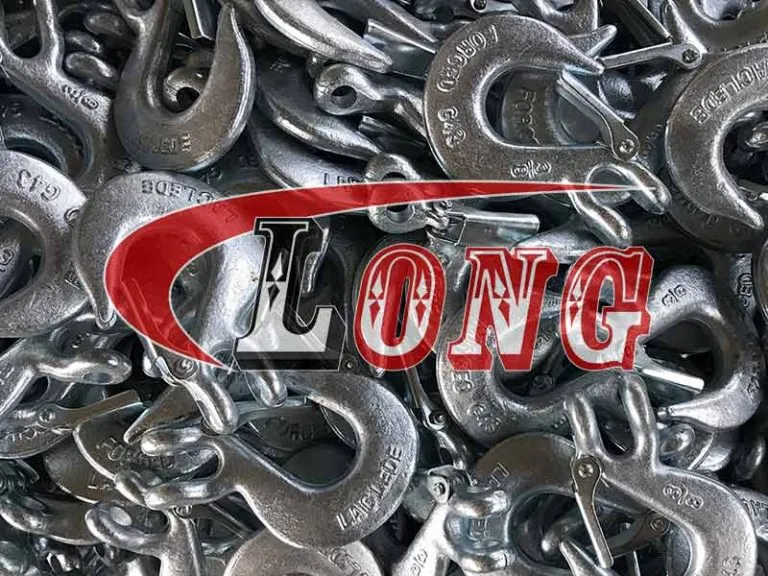 LGRIG® Clevis Slip Hook with Latch Grade 43 High Test