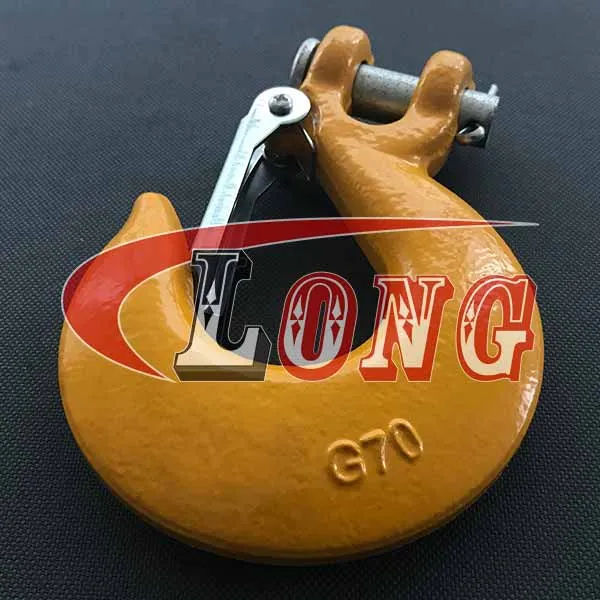LGRIG® Clevis Slip Hook with Latch Grade 70 Alloy Steel