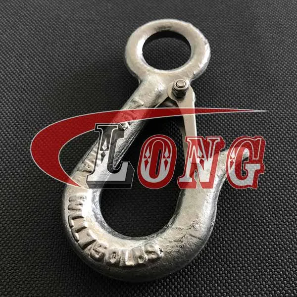 LGRIG® Forged Eye Snap Hook with Safety Latch