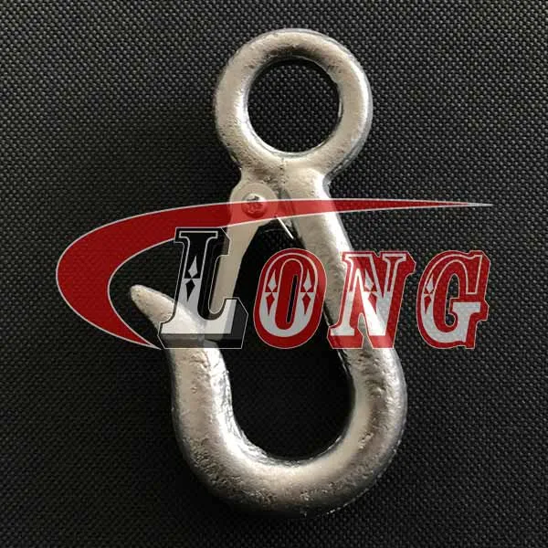 LGRIG® Forged Eye Snap Hook with Safety Latch
