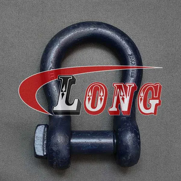 LGRIG® Blue Painted Bow Shackle Trawler Square Head Pin