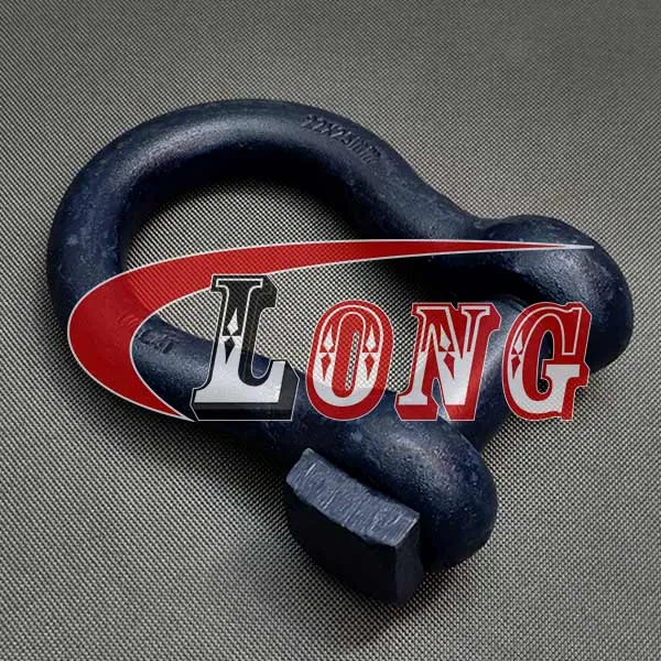 LGRIG® Blue Painted Bow Shackle Trawler Square Head Pin