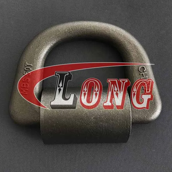 LGRIG® Forged Lashing D Ring W/Weld-on Clip