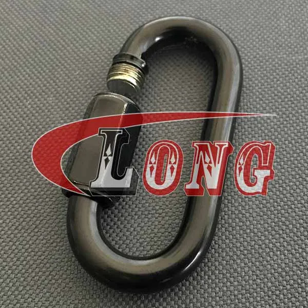 LGRIG® Quick Link Black Electrophoretic Coating Zinc Plated Steel