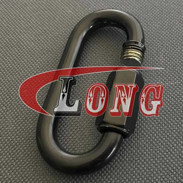 LGRIG® Quick Link Black Electrophoretic Coating Zinc Plated Steel