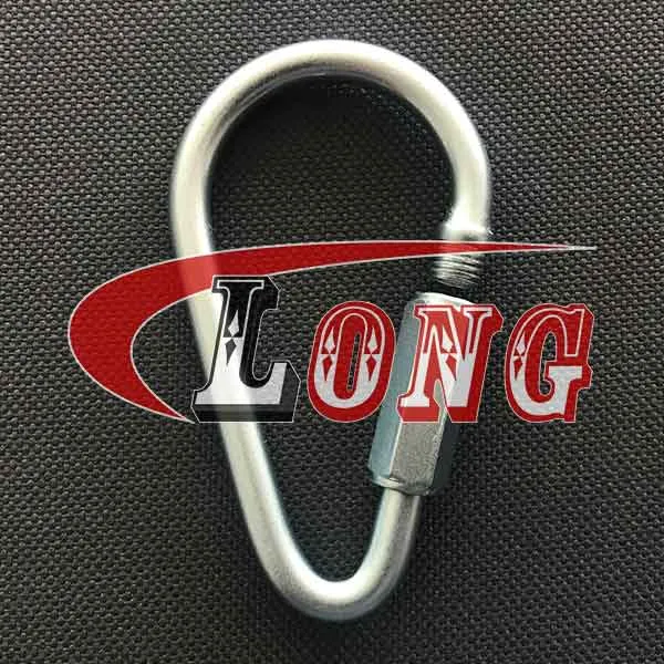 LGRIG® Pear Shaped Quick Link Galvanized Steel