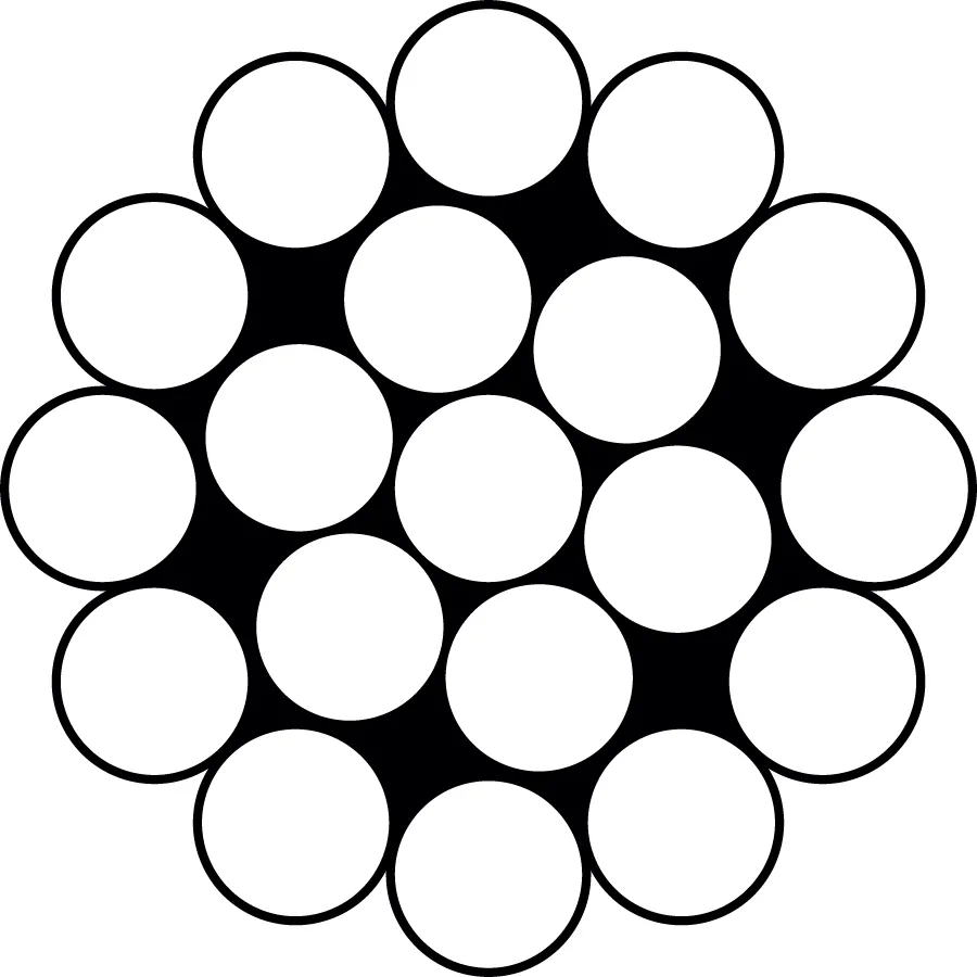 LGRIG® 1x19 Galvanized Steel Wire Rope