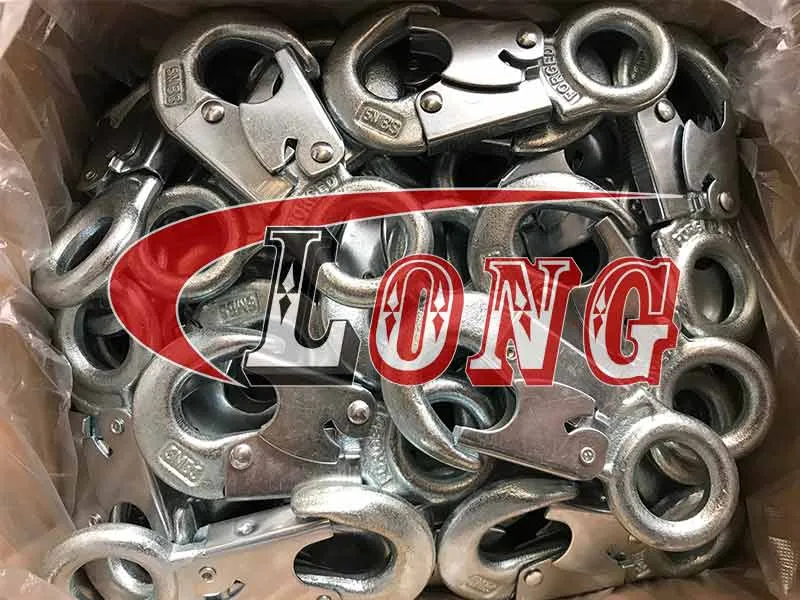 LGRIG® Double Locking Snap Hook Electro-Galvanized