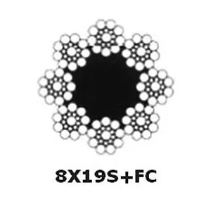 LGRIG® 8×19 S+FC Steel Wire Ropes