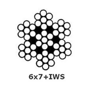 LGRIG® 6x7+IWS Stainless Steel Wire Rope