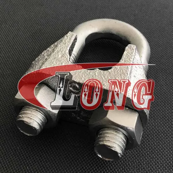 LGRIG® Wire Rope Clip DIN741 Galvanized Malleable