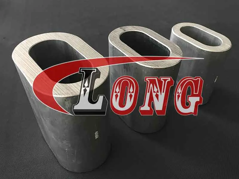 LGRIG® Wire Rope Ferrule Aluminium Oval Shape