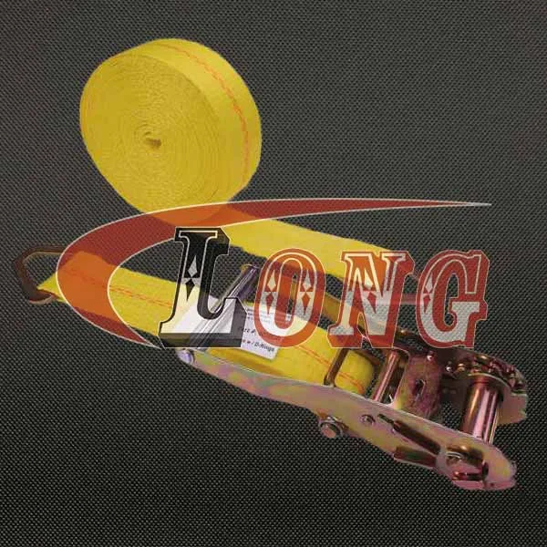 LGRIG® 2 Inch Ratchet Straps with D Ring