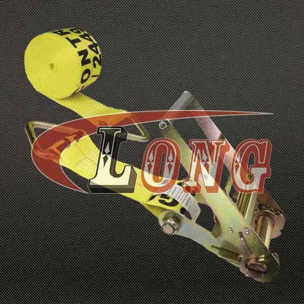 LGRIG® 4 Inch Ratchet Straps with D Ring