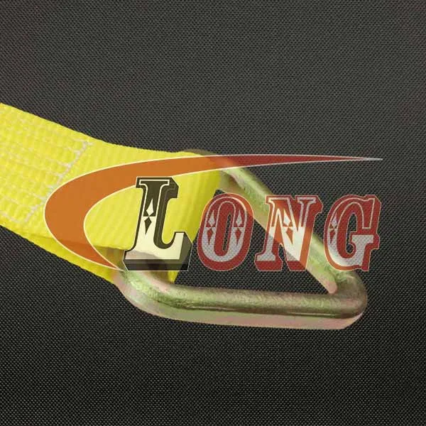 LGRIG® 4 Inch Ratchet Straps with D Ring