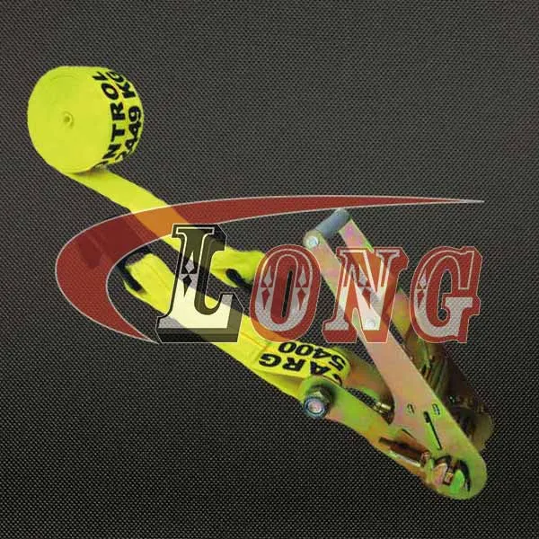 LGRIG® 3 Inch Flat Hook Ratchet Straps