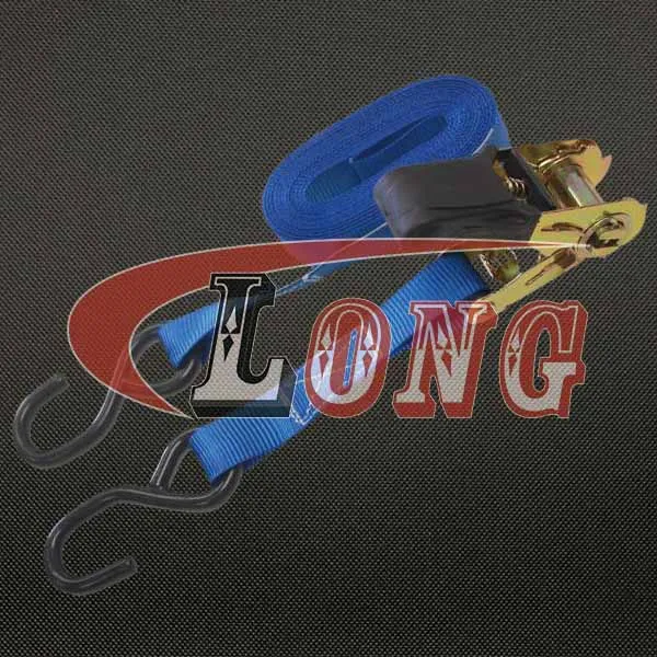 LGRIG® 1 Inch Ratchet Straps with S Hook