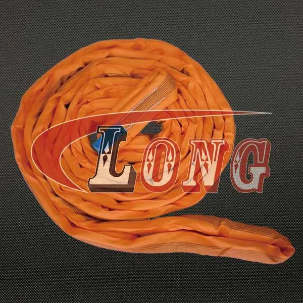 LGRIG® 10 Ton Round Sling–Orange Endless Lifting Sling 10000KG